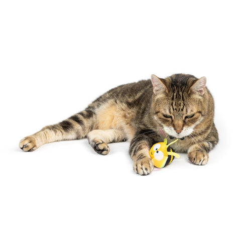 Huxley & Kent Bumble Bee Flinger Cat Toy - Poudre Pet & Feed Supply 3
